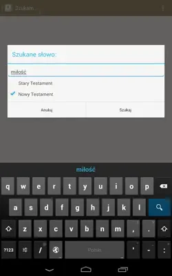 Pismo Święte android App screenshot 0